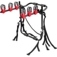 thumbnail image 6 of Car Bicycle Rack 3-Bike, Vehicle Trunk Mount Bike Rack F Frame Foldable Bicycle Carrier Holder for Most Cars SUV Sedan Hatchback Minivan, 88lbs Load, 6 of 13