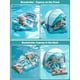 thumbnail image 5 of Baby Pool Float Mambobaby con toldo no inflable de 3 a 24 m, color verde, 5 of 7