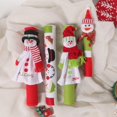 thumbnail image 3 of Juego de decoraciones navideñas para refrigerador, decoraciones navideñas para puertas, cubiertas para manijas de puertas de refrigerador de cocina con lindo muñeco de nieve 3D, adornos navideños, accesorios navideños oso de fresa Electrónica, 3 of 5