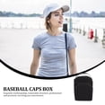 thumbnail image 3 of unbranded Organizador De Gorras De Béisbol Negro Con Protección Rígida Y Portátil Con Asa, 3 of 8