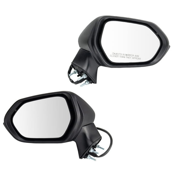 TRQ Side View Mirror Power Heated Paint to Match LH RH Kit Pair for Toyota MRA09859 Fits select: 2020-2022 TOYOTA COROLLA
