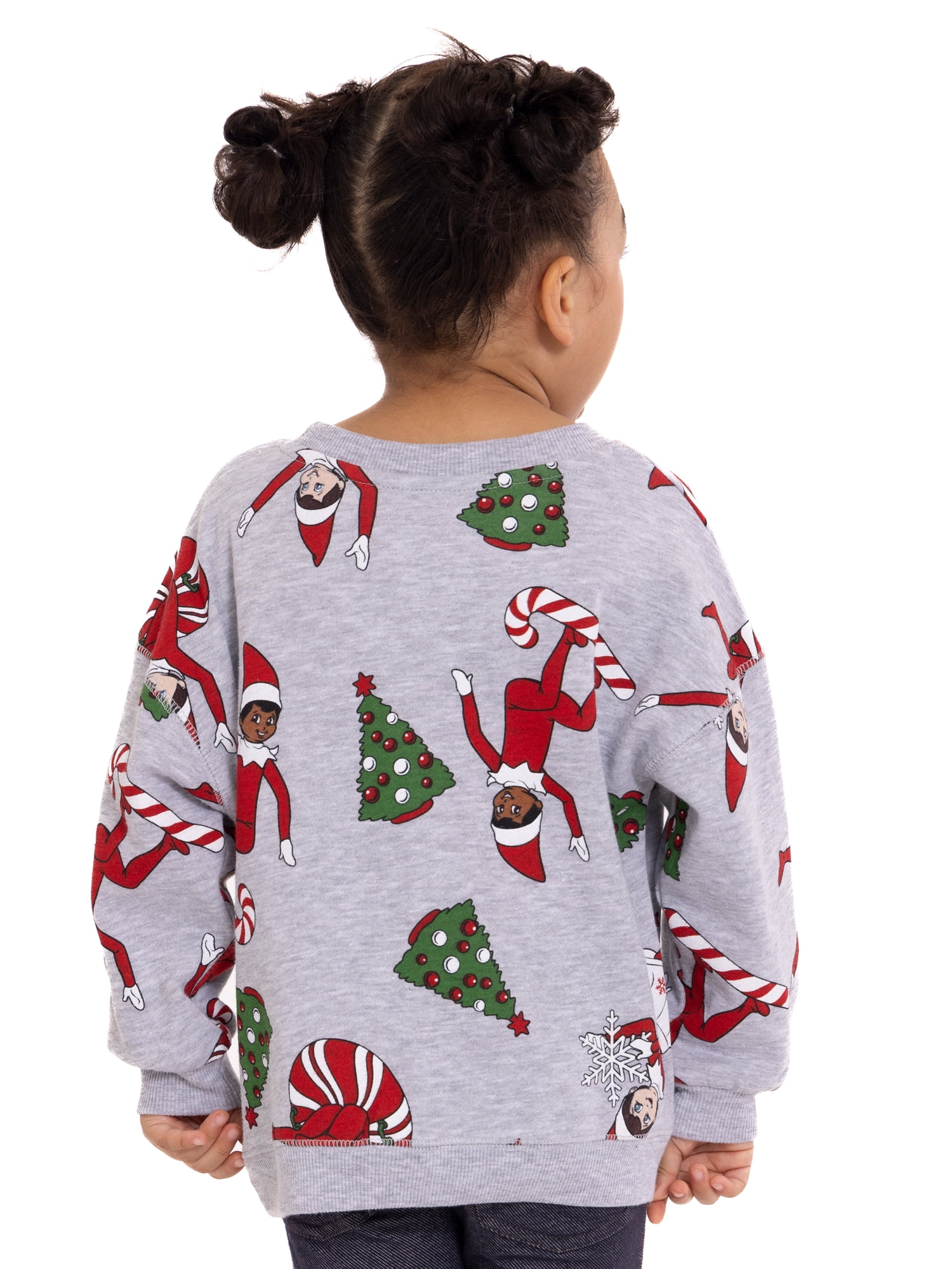 Elf on the Shelf Toddler Boys Holiday Crewneck Sweatshirt, Sizes 12M-5T