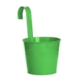 thumbnail image 1 of DPTALR Color Flower Bucket Tin Hanging Bucket Green Plant Flower Container Home Balcony Hanging Bucket, 1 of 1