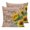 brown, variant on 16x16 Pillow Covers Set of 2, Yellow Sunflowers Square Throw Pillow Covers for Couch/Sofa/Living Room, Farmhouse Floral Rustic Leaves Brown Wood Decorative Soft Pillowcases for Couch Throw Pillows