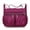 Dark Purple, variant on Multi Pockets Shoulder Bag Messenger Bag Waterproof Nylon Travel Bag and Handbags Crossbody Bag for Women