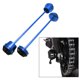 thumbnail image 1 of Deslizadores de Horquilla DYNWAVEMX de aleación de aluminio CNC para FZ07 2017 Azul, 1 of 8