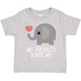 thumbnail image 3 of Inktastic My Abuelita Loves Me Boys or Girls Toddler T-Shirt, 3 of 5