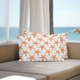 thumbnail image 4 of Outdoor Pillow Cover Summer Starfish Set of 2 Waterproof Throw Pillowcases Beach Orange Decorative Patio Furniture Pillows for Couch Garden Indoor & Outdoor Use, 4 of 9