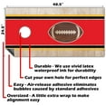 thumbnail image 2 of Cornhole Board Wraps and Decals for Boards Set of 2 Skins Professional Vinyl Covers Sticker - Black and Red Louisville, Kentucky Football Tailgating Cornhole Wrap Stickers Cornhole Skins Cornhole Wrap, 2 of 5