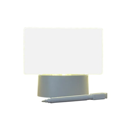 

Garhelper Usb Led Creative Note Panel With Pen Girlfriend Kids Message Board Gift Decoration Night Lamp