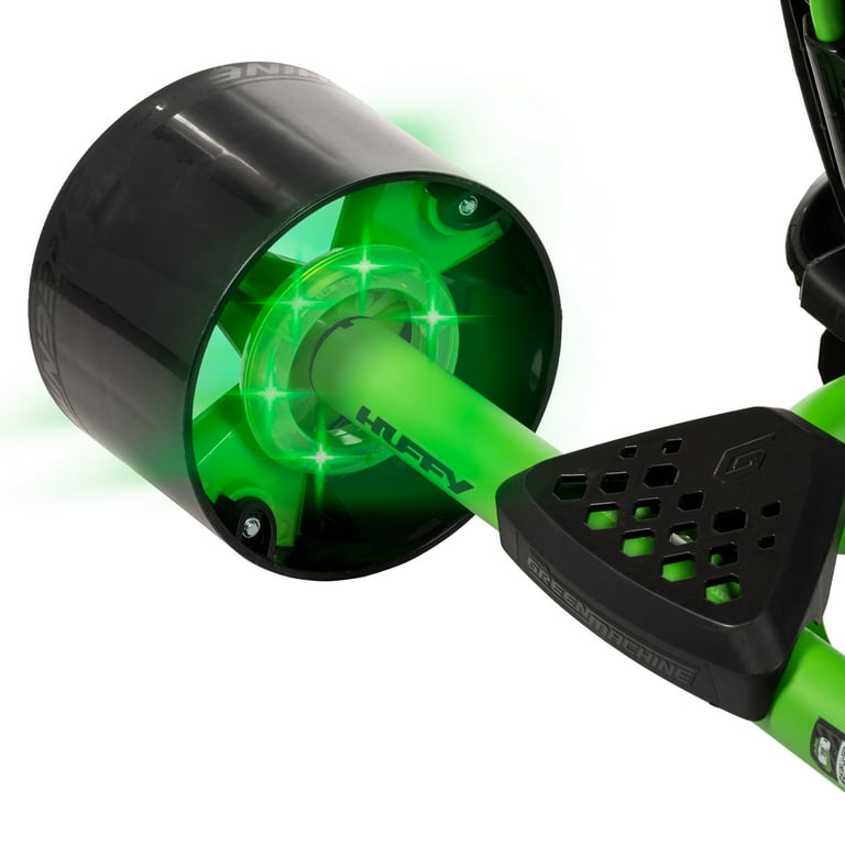 Huffy Green Machine 20 inch Drift Trike for Kids Green and Black