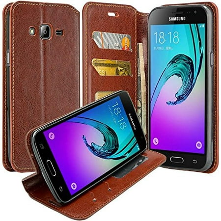 Samsung Galaxy S3 Case - Wydan Wallet Case Folio Flip Leather Kickstand Feature Credit Card Slot Style Cover