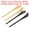 Black Beige, variant on Uxcell Glasses End Tips Eyeglass Anti Slip Ear Sock Pieces Tube Sleeve Soft 3025 3026, Black Brown 4 Pairs