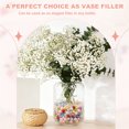 thumbnail image 5 of Uxcell 500Pcs Pearls No Holes, 8mm ABS Round Faux Pearl Beads Vase Fillers for Crafting DIY Jewelry Making Filling Home Party Decorations Wedding Centerpieces, Purple Red, 5 of 6