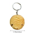 thumbnail image 2 of Food Shaped Keychain Cookie Toy Model Keyring Cute Pendant Gift, 2 of 8