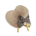 thumbnail image 5 of SikaFu New Korean Version Of Women's Sunshade Beach Hat, Women's Split Large Bow, Fashionable Travel, Sun Protection, Large Brim Straw Hat, 5 of 8