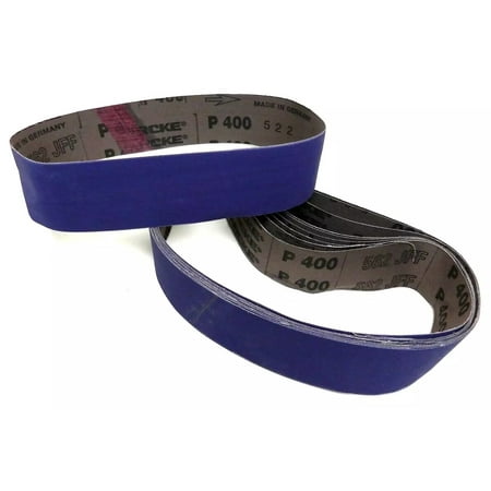 

6 x 1-1/2 Sanding Belt 400 Silicon Carbide Abrasive for Expanding Drum 10 Belts