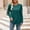 Army Green, variant on Olyvenn Women's Puff Sleeve Sweatshirts 2025 Fall Fashion Casual Crewneck Solid Twist Texture Pullover Tops for Bussion Work Army Green XL