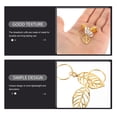 thumbnail image 2 of 100 anillos de rastas colgantes de metal, tubo para el pelo, puños creativos para el pelo, tocado delicado para peluquería casera., 2 of 5