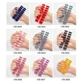thumbnail image 5 of ROZYARD 16 Strips Full Cover Nail Stickers Nail Polish Wraps Adhesive Nail Art Decors, 5 of 20