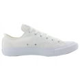 thumbnail image 3 of Converse Unisex Chuck Taylor All Star OX White Monochrome 1U647, 3 of 4