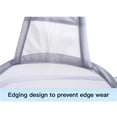 thumbnail image 4 of Cesto de poliéster plegable que ahorra espacio para un fácil almacenamiento y viaje. Bolsa de lavandería portátil para colgar, 4 of 8
