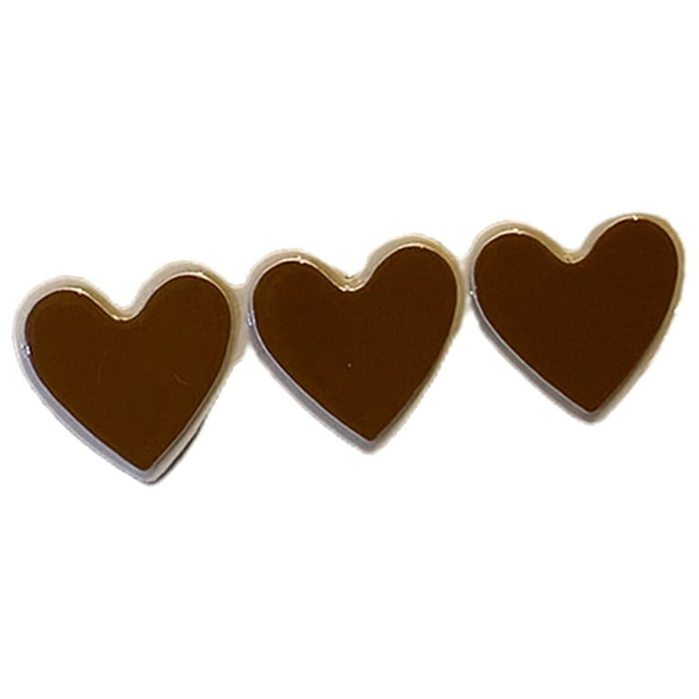 LOVE HAIR CLIP SMALL CHOCOLATE BROWN LOVE HAIR CLIP SMALL CHOCOLATE BROWN