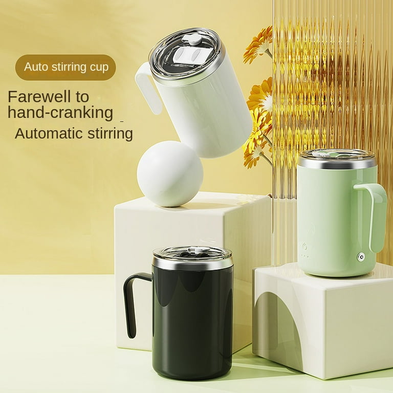 Self Stirring Coffee Mug Automatic Mixing Magnetic Cup Rechargeable Mixer