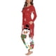 thumbnail image 3 of Conjunto de pijama de Navidad para mujer, ropa de dormir cálida de manga larga, Jersey informal, traje de pantalón para mujer, otoño e invierno, envío directo, 3 of 4