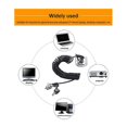 thumbnail image 4 of Laptop Computer Lock Laptop Lock Anti-Theft Lock Universal Retractable Spring Rope Steel Cable Key C, 4 of 5