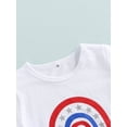 thumbnail image 5 of aturustex Toddler Baby Girl Boy 4th of July Outfit Rainbow Print T-Shirt/Tank Top+American Flag Shorts Summer Clothing Sets (1-5 Years), 5 of 8