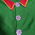 thumbnail image 5 of Christmas Elf Costumes Parent-Child Holiday Green Elf Outfits Xmas Family Matching Clothes for Kids Girls Boys Women Men, 5 of 6