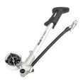 thumbnail image 2 of Bomba de choque de alta presión, bomba de choque para bicicleta MTB para horquilla y suspensión trasera con manómetro y adaptador de válvulas Schrader Plata Soledad Bomba de choque de alta presión, 2 of 6