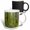 Multicolor, variant on 3drose, Mt. Baker Snoqualmie National Forest Hiking Trail, Wa., 11oz Two-tone Green Mug