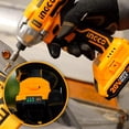thumbnail image 5 of INGCO Atornillador de Impacto Inalámbrico 20V Brushless Motor sin Escobillas Incluye 2 Baterías (2Ah, un cargador, puntas y dados Uso Industrial UCIRLI2002, 5 of 5