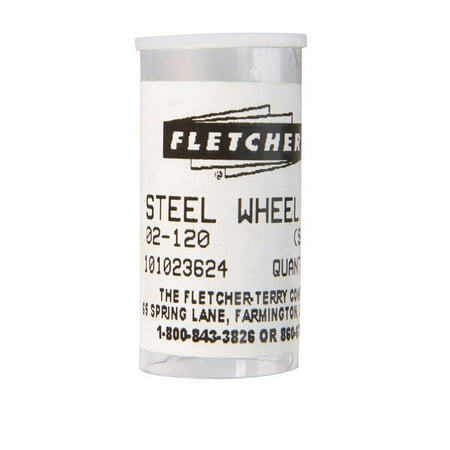 

Fletcher-Terry Steel Single Edge Glass Cutting Wheel 1/8 in. L 10 pc