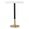 thumbnail image 1 of Elegant Decor Ronan 28" Pub Table in White, 1 of 7