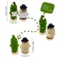 thumbnail image 3 of Jpaklpe 2 Piezas Hechos a Mano Lindos Animales de Ganchillo de Patata Positiva Nuggets de Apoyo Emocional de Punto únicos para Mujeres Patata Positiva como Regalos Divertidos para aliviar el estrés pa, 3 of 5