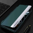 thumbnail image 2 of Dteck Slim Fit Case for Galaxy Z Fold 6 Case, Stand Magnetic Flip Leather with Built-in S Pen Slot, Full Body Protection Fold6 Phone Case 2024, Green, 2 of 7