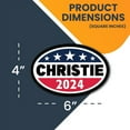 thumbnail image 2 of Magnet Me Up Chris Christie Republican Political Party 2024 Magnet Decal, 4x6 Inch, Heavy Duty Automotive Magnet for Car Truck SUV Or Any Other Magnetic Surface, 2 of 7