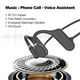 thumbnail image 2 of Auriculares de conducción ósea con Bluetooth, auriculares estéreo inalámbricos de oído abierto de alta fidelidad para deportes, ciclismo, correr, conducir y gimnasio, 2 of 4