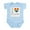 Sky Blue, variant on CafePress - I Love My Aunties! Infant Creeper - Baby Light Bodysuit, Size Newborn - 24 Months