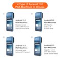 thumbnail image 4 of Riwcyla Handheld Android 11 POS Receipt Printer PDA Terminal Support 1D Barcode Scanner and 2D Scanning 4G NFC Card Reading WiFi BT Communication with 5.0 Inch Touchscreen 58mm Width Thermal Label P, 4 of 6