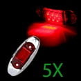 thumbnail image 4 of Scitoo Truck Trailer Red 6 Diode Clearance Light Lamp Side Marker Universal Waterproof 12V (Pack of 5pcs), 4 of 4