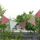 thumbnail image 3 of Banderín triangular, banderín colgante para cumpleaños, vacaciones, bodas, aniversarios, suministros para fiestas, decoraciones Rosa Sunnimix Banderas del banderín, 3 of 8