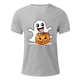 thumbnail image 4 of Blusas y camisas de manga corta y cuello redondo para hombre. Blusas/camisetas de manga corta con cuello redondo y estampado de Halloween para hombre. Blusa para hombre., 4 of 4