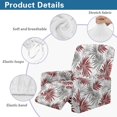 thumbnail image 5 of HELLHERO Tropical Plant Print Lazy Boy Chair Covers Slipcover 4 Piece Recliner Cover 1 Seat Extra Large Fitted Cover for Recliner Chair with Foot Rest, 5 of 8