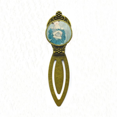thumbnail image 1 of Blue Dress Beauty Chinese Painting Bookmark Retro Office Label Page Marker, 1 of 4