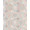 Pink And Aqua, Pattern 2, variant on ODIKA 2'x3' Washable Accent Rug Border Trellis Damask Scroll Motifs Lattice Pink Boho Vintage Playful Expressive for Bedroom, Nursery, RV, Pet Friendly, Bedside Mat