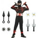 thumbnail image 4 of Disfraz de ninja YANSION Para niños Con ropa y accesorios talla grande, 4 of 7